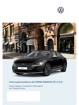 Volkswagen Arteon cena 132000 przebieg: 145000, rok produkcji 2021 z Osiek małe 301